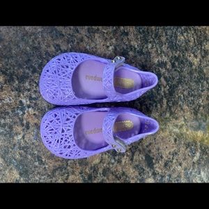 Mini Melissa Campana Purple Jelly Zig Zag
